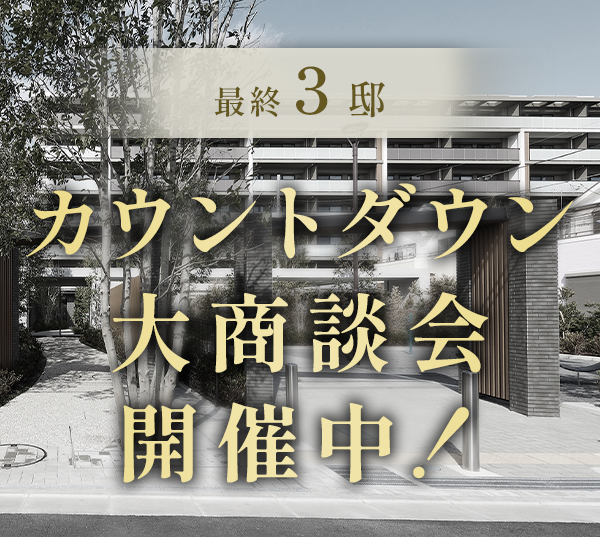 最終4邸 カウントダウン大商談会開催中！
