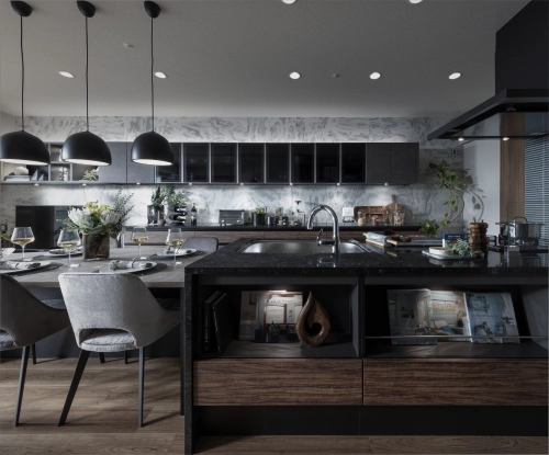 LIVING DINING KITCHEN