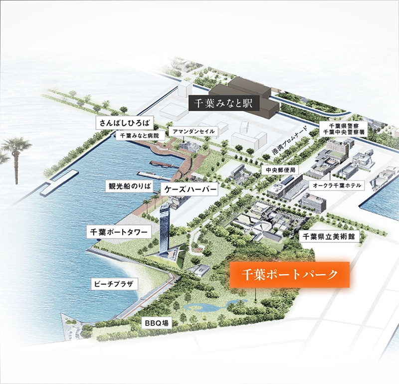 千葉ポートパーク概念図