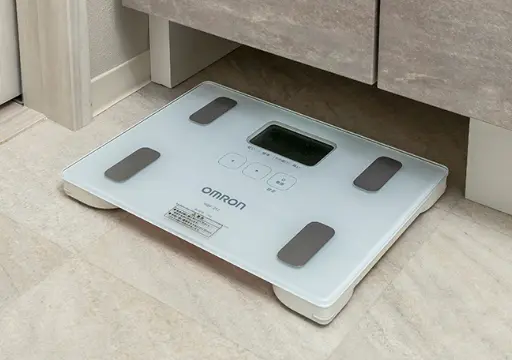 ヘルスメーター収納