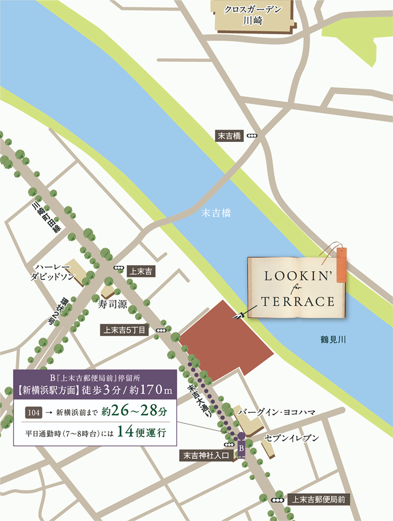 現地案内図
