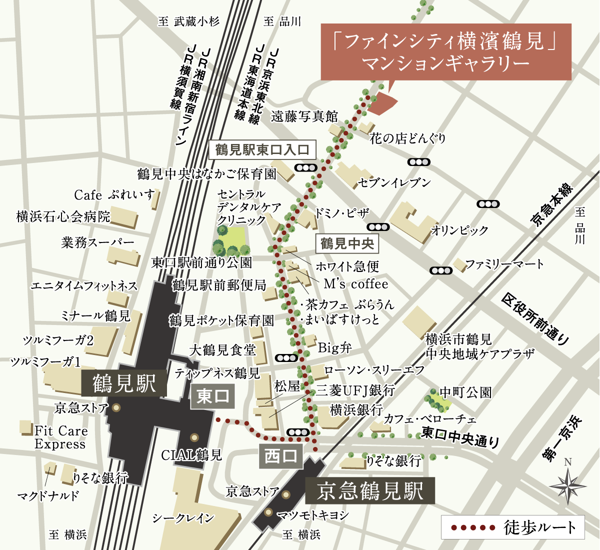 マンションギャラリー案内図