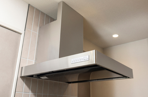整流板つきステンレスレンジフード
