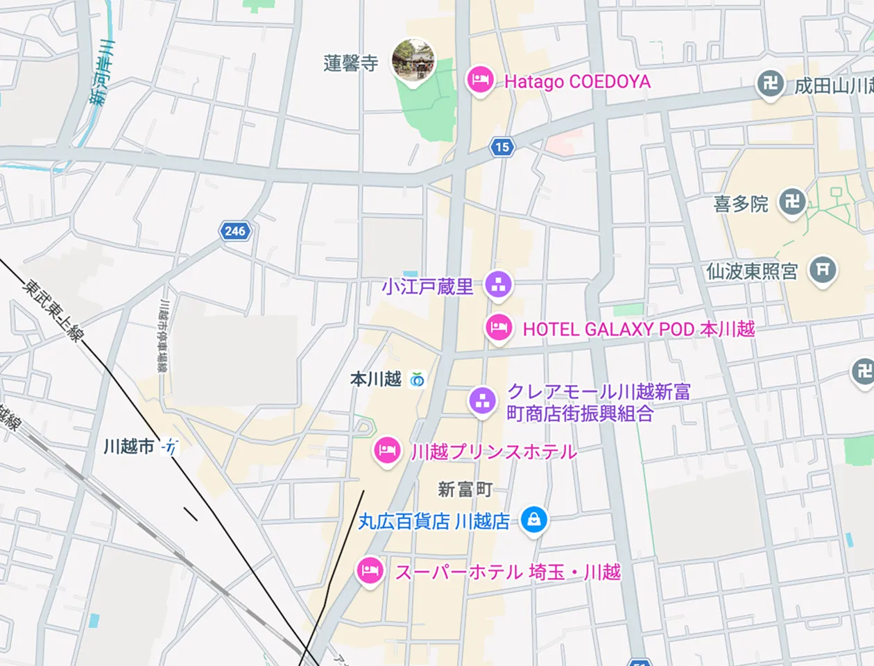 周辺施設マップ