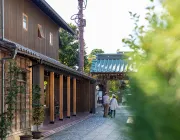 小江戸の風景を歩くイメージ写真