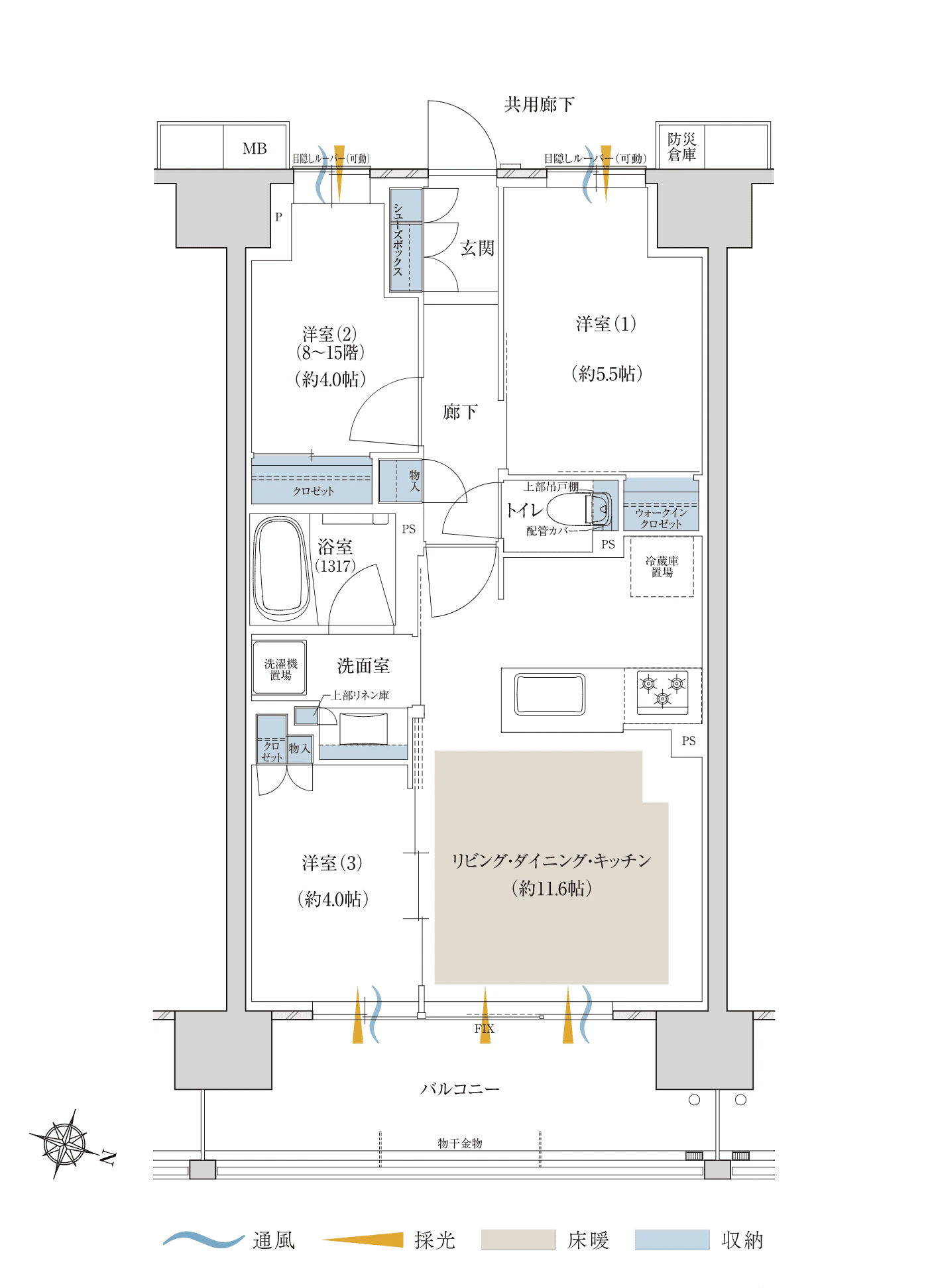 Dタイプ 間取り図
